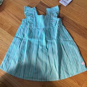 NWT 12-18 mos Ruffle Butts striped Dress